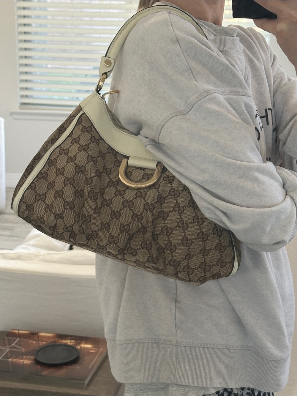 Today only ! Vintage Gucci monogram shoulder bag Y2K - Picture 6 of 10